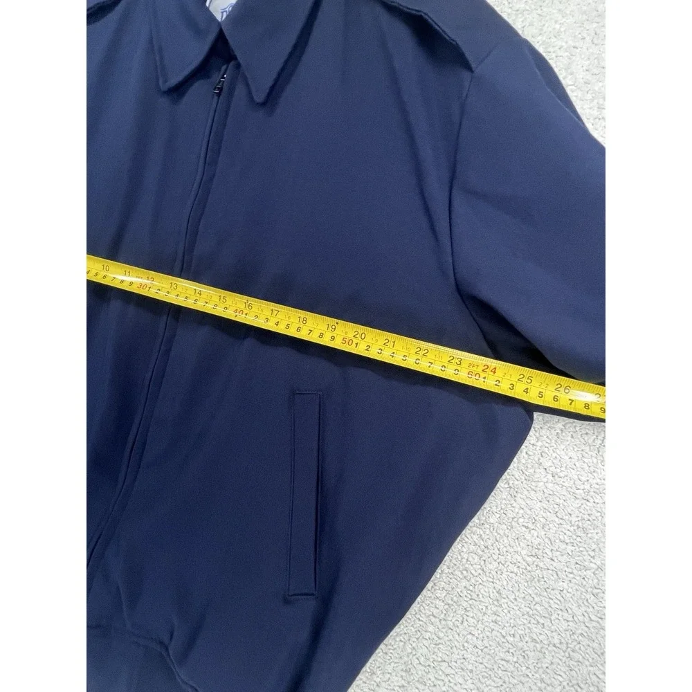 DSCP Wool Jacket Mens 46L USAF Flight Bomber Navy Military 2002 Vintage EUC